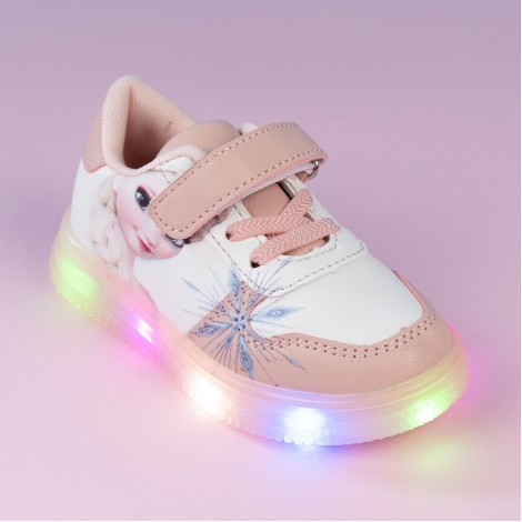 Pantofi Sport cu luminite Ice pink