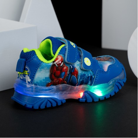Pantofi Sport cu luminite Kelvin blue